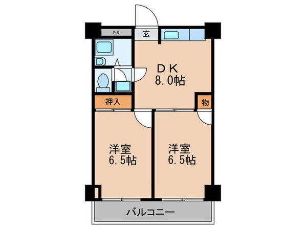 兒嶋ビルの物件間取画像